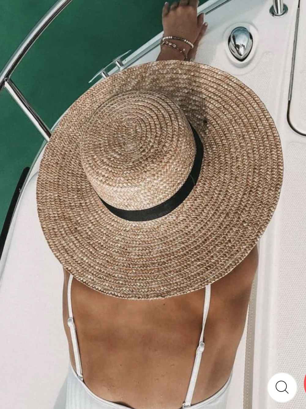 NWOT Lack of Color Spencer Boater Hat